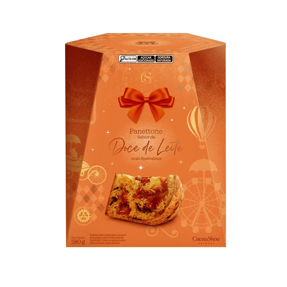 Panetone Doce de Leite com Speculoos 580g