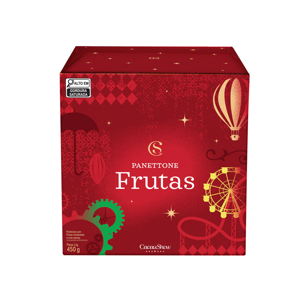 Panetone de Frutas 450g