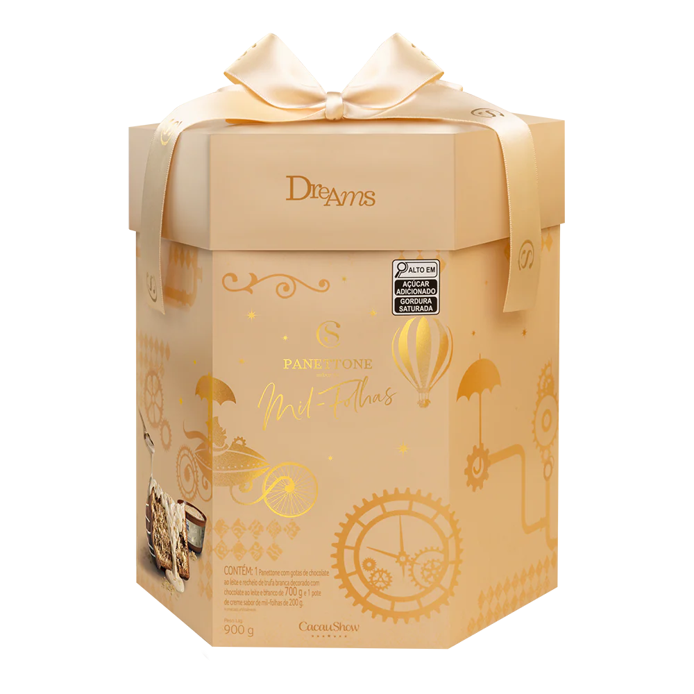 Panetone Dreams Mil-Folhas 900g