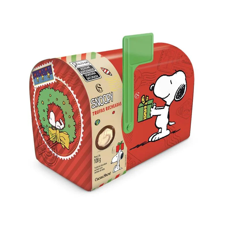 Lata Trufas laCreme ao Leite Snoopy 108g